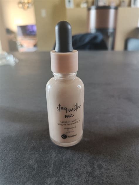 Stay With Me 005 Fair Ivory Radiant Matte Serum Foundation.